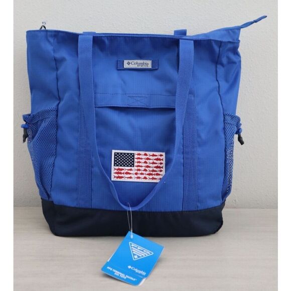 Columbia UU8652-487 Unisex O/S Royal Blue PFG Terminal Tackle 22-Liter Tote Bag - Picture 1 of 13